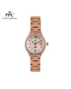 นาฬิกาข้อมือ PPC FONTAINEBLEAU  PPC-ED06-RG-WN CANNES VALLORA DATE 30 MM,ROSEGOLD / WINE
