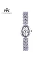 นาฬิกาข้อมือ PPC FONTAINEBLEAU PPC-ED07-WE OVALE ROMAN CLASSIC DATE 22.5 MM,WHITE