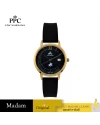 นาฬิกาข้อมือ PPC FONTAINEBLEAU PPC-ED09-BK-GBK LER BRETON MODERN 35 MM,BLACK / GOLD BLACK นาฬิกาข้อมือ PPC FONTAINEBLEAU PPC-ED09-BK-GBK LER BRETON MODERN 35 MM,BLACK / GOLD BLACK
