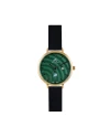 นาฬิกาข้อมือ PPC FONTAINEBLEAU PPC-ED10-BK-GGN JEUNESSE VÉLA DATE 32 MM,BLACK / GOLD GREEN