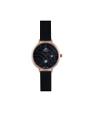 นาฬิกาข้อมือ PPC FONTAINEBLEAU PPC-ED10-BK-RBK JEUNESSE VÉLA DATE 32 MM,BLACK / ROSEGOLD BLACK