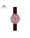 นาฬิกาข้อมือ PPC FONTAINEBLEAU PPC-ED10-BR-RPK JEUNESSE VÉLA DATE 32 MM,BROWN / ROSEGOLD PINK