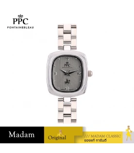 นาฬิกาข้อมือ PPC FONTAINEBLEAU PPC-ED13-GY DORÉE VELURA 22 MM,GREY