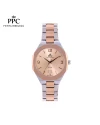 นาฬิกาข้อมือ PPC FONTAINEBLEAU PPC-EE06-SRG-RG JOAN CLASSIC DATE 36 MM,SILVER ROSEGOLD / ROSEGOLD
