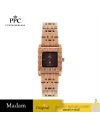 นาฬิกาข้อมือ PPC FONTAINEBLEAU PPC-EF01-RG-BR DORÉE ROYAL GUILLOCHÉ 25 MM,ROSEGOLD / BROWN