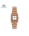 นาฬิกาข้อมือ PPC FONTAINEBLEAU PPC-EF01-RG-WE DORÉE ROYAL GUILLOCHÉ 25 MM,ROSEGOLD / WHITE