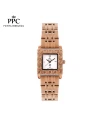 นาฬิกาข้อมือ PPC FONTAINEBLEAU PPC-EF01-RG-WE DORÉE ROYAL GUILLOCHÉ 25 MM,ROSEGOLD / WHITE