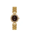 นาฬิกาข้อมือ PPC FONTAINEBLEAU PPC-EF03-GD-BR ÉTOILE MODERN 28 MM,GOLD / BROWN