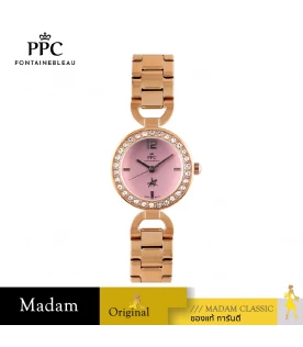 นาฬิกาข้อมือ PPC FONTAINEBLEAU PPC-EF03-RG-PK ÉTOILE MODERN 28 MM,ROSEGOLD / PINK