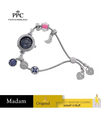 นาฬิกา PPC FONTAINEBLEAU PPC-EH02-BK CANNES EH02  24.5 MM,BLACK
