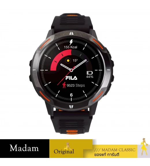 นาฬิกา FILA SW/52.APEC SMARTWATCH 48.5 MM,BLACK / ORANGE