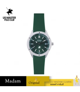นาฬิกาข้อมือ US MASTERS POLO CLUB USM-DA05-GN DETROIT DATE 35 MM,GREEN	