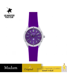 นาฬิกาข้อมือ US MASTERS POLO CLUB USM-DA05-VLT DETROIT DATE 35 MM,VIOLET