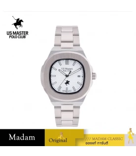 นาฬิกา US MASTER POLO CLUBTHE EMPIRE CLASSIC DATE White USM-DD17