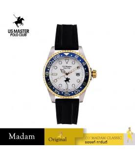 นาฬิกาข้อมือ US MASTERS POLO CLUB USM-DD32-BK-WE OHIO CLASS M.3 DATE 44*52.7 MM,BLACK / WHITE