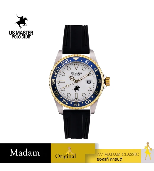 นาฬิกาข้อมือ US MASTERS POLO CLUB USM-DD32-BK-WE OHIO CLASS M.3 DATE 44*52.7 MM,BLACK / WHITE นาฬิกาข้อมือ US MASTERS POLO CLUB USM-DD32-BK-WE OHIO CLASS M.3 DATE 44*52.7 MM,BLACK / WHITE