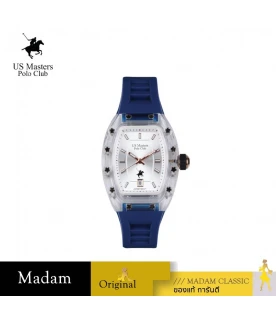 "นาฬิกา US Master Polo Club USM-DF03-BU-WE RX-1 MILLIONAIRE SUPER STAR BLUE / WHITE "	
