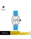 "นาฬิกา US Master Polo Club USM-DF03-LB-WE RX-1 MILLIONAIRE SUPER STAR  LIGHT BLUE / WHITE "	