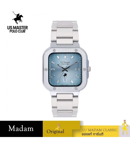 นาฬิกา US Master Polo Club USM-DF06-LBU TIMES SQUARE CLASSIC LIGHT BLUE	