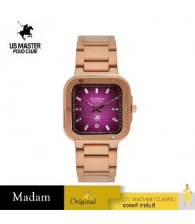 นาฬิกา US Master Polo Club USM-DF06-RG-VLT TIMES SQUARE CLASSIC ROSEGOLD / VIOLET	