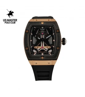นาฬิกา US Master Polo Club USM-DH12-BK-RBK RX-1 PHANTOM M.1 BLACK / ROSEGOLD BLACK