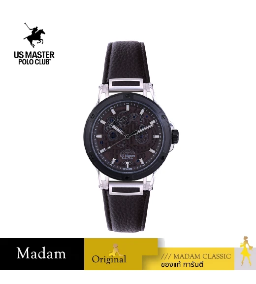 นาฬิกาข้อมือ US MASTERS POLO CLUB  USM-EA06-BR-BR TITAN GIMMICK 45.5 MM,BROWN