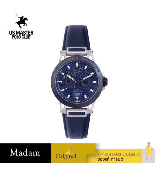นาฬิกาข้อมือ US MASTERS POLO CLUB USM-EA06-BU-BU TITAN GIMMICK 45.5 MM,BLUE