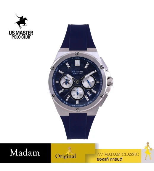 นาฬิกาข้อมือ US MASTERS POLO CLUB USM-EA09-BU-BU SPEEDKING ADAMANTINE 45 MM,BLUE / BLUE