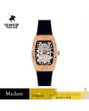 นาฬิกาข้อมือ US MASTERS POLO CLUB USM-EB01-BK-RBK RX-1 NOCTARA 31 MM,BLACK / ROSEGOLD BLACK