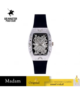 นาฬิกาข้อมือ US MASTERS POLO CLUB USM-EB01-BK-WE RX-1 NOCTARA 31 MM,BLACK / WHITE