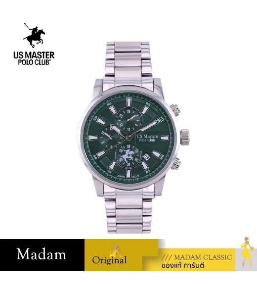 นาฬิกาข้อมือ US MASTERS POLO CLUB USM-EB05-GN SPEEDKING MODERN 44 MM,GREEN