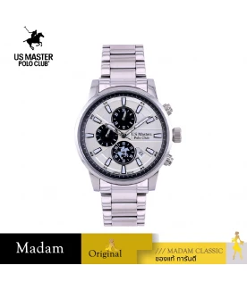 นาฬิกาข้อมือ US MASTERS POLO CLUB USM-EB05-WE SPEEDKING MODERN 44 MM,WHITE