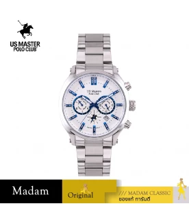 นาฬิกาข้อมือ US MASTERS POLO CLUB USM-EB06-WE SPEEDKING MODERN 44.5 MM,WHITE
