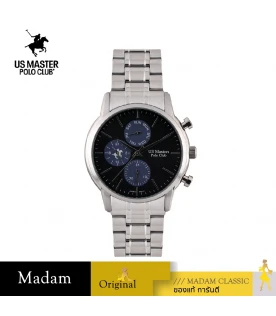นาฬิกาข้อมือ US MASTERS POLO CLUB USM-EB08-BBU SPORT DAY DATE 44 MM,BLACK / BLUE