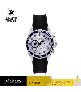 นาฬิกาข้อมือ US MASTERS POLO CLUB USM-EB10-BK-WE SPEEDKING ADAMANTINE 44.5 MM,BLACK / WHITE