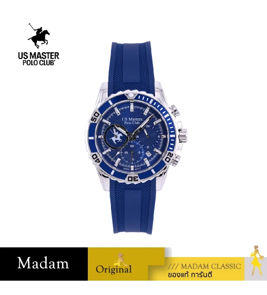 นาฬิกาข้อมือ US MASTERS POLO CLUB USM-EB10-BU-BU SPEEDKING ADAMANTINE 44.5 MM,BLUE / BLUE