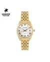 นาฬิกาข้อมือ US MASTERS POLO CLUB USM-EC02-GD-WE NEW YORK CLASSIC ROMAN DATE 33 MM,GOLD / WHITE
