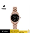 นาฬิกาข้อมือ US MASTERS POLO CLUB USM-EC02-RG-BK NEW YORK CLASSIC ROMAN DATE 33 MM,ROSEGOLD / BLACK