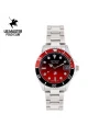 นาฬิกาข้อมือ US MASTERS POLO CLUB USM-EC04-BRD-BRD OHIO CLASS 1900 DATE 37 MM,BLACK RED / BLACK RED