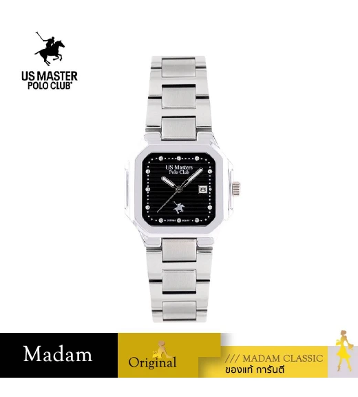 นาฬิกาข้อมือ US MASTERS POLO CLUB USM-EC05-BK TIMES SQUARE MODERN DATE 32 MM,BLACK