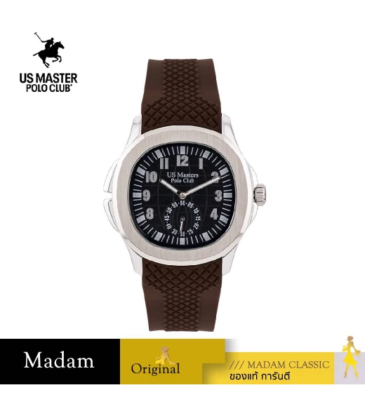 นาฬิกาข้อมือ US MASTERS POLO CLUB USM-EC07-BR-BK THE EMPIRE 60S 39 MM,BROWN / BLACK
