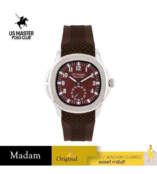 นาฬิกาข้อมือ US MASTERS POLO CLUB USM-EC07-BR-BR THE EMPIRE 60S 39 MM,BROWN / BROWN