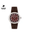 นาฬิกาข้อมือ US MASTERS POLO CLUB USM-EC07-BR-BR THE EMPIRE 60S 39 MM,BROWN / BROWN