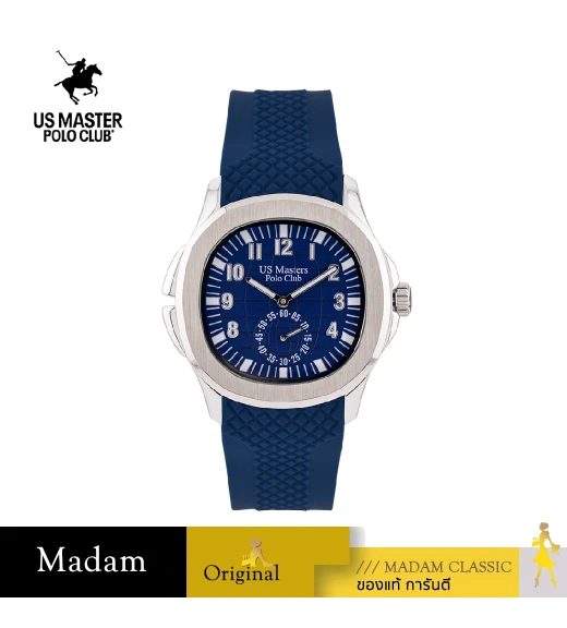 นาฬิกาข้อมือ US MASTERS POLO CLUB USM-EC07-BU-BU THE EMPIRE 60S 39 MM,BLUE / BLUE