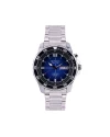 นาฬิกาข้อมือ US MASTERS POLO CLUB USM-EC09A-BBU TITAN BOLT DAY-DATE 42 MM,BLACK / BLUE