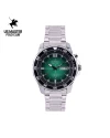 นาฬิกาข้อมือ US MASTERS POLO CLUB USM-EC09A-BGN TITAN BOLT DAY-DATE 42 MM,BLACK / GREEN