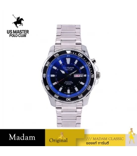 นาฬิกาข้อมือ US MASTERS POLO CLUB USM-EC09B-BU-BK TITAN BOLT DAY-DATE 42 MM,BLUE / BLACK