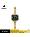 นาฬิกาข้อมือ US MASTERS POLO CLUB USM-EC11-GD-GN FIRST LADY DIAMOND SQUARE 24 MM,GOLD / GREEN