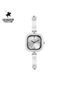 นาฬิกาข้อมือ US MASTERS POLO CLUB USM-EC11-WE FIRST LADY DIAMOND SQUARE 24 MM,WHITE