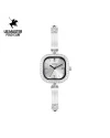 นาฬิกาข้อมือ US MASTERS POLO CLUB USM-EC11-WE FIRST LADY DIAMOND SQUARE 24 MM,WHITE